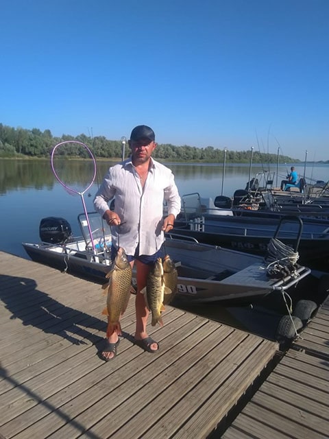 Рыбалка на Ахтубе в августе